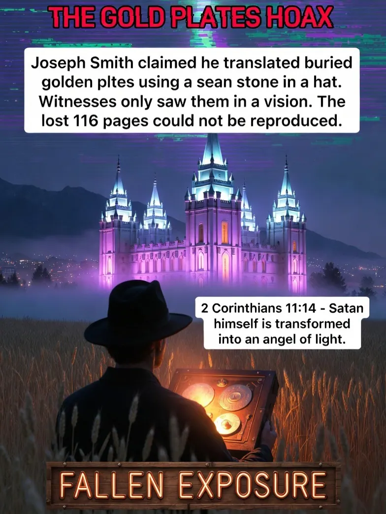 Exposing the Mormon Cult — The FULL story on Joseph Smith the con man, the Gold Plates…: slide 3 of 11