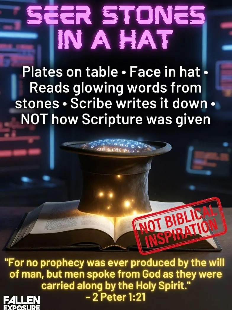 Joseph Smith: occult treasure hunter, seer stones in a hat, claimed a golden angel…: slide 3 of 8