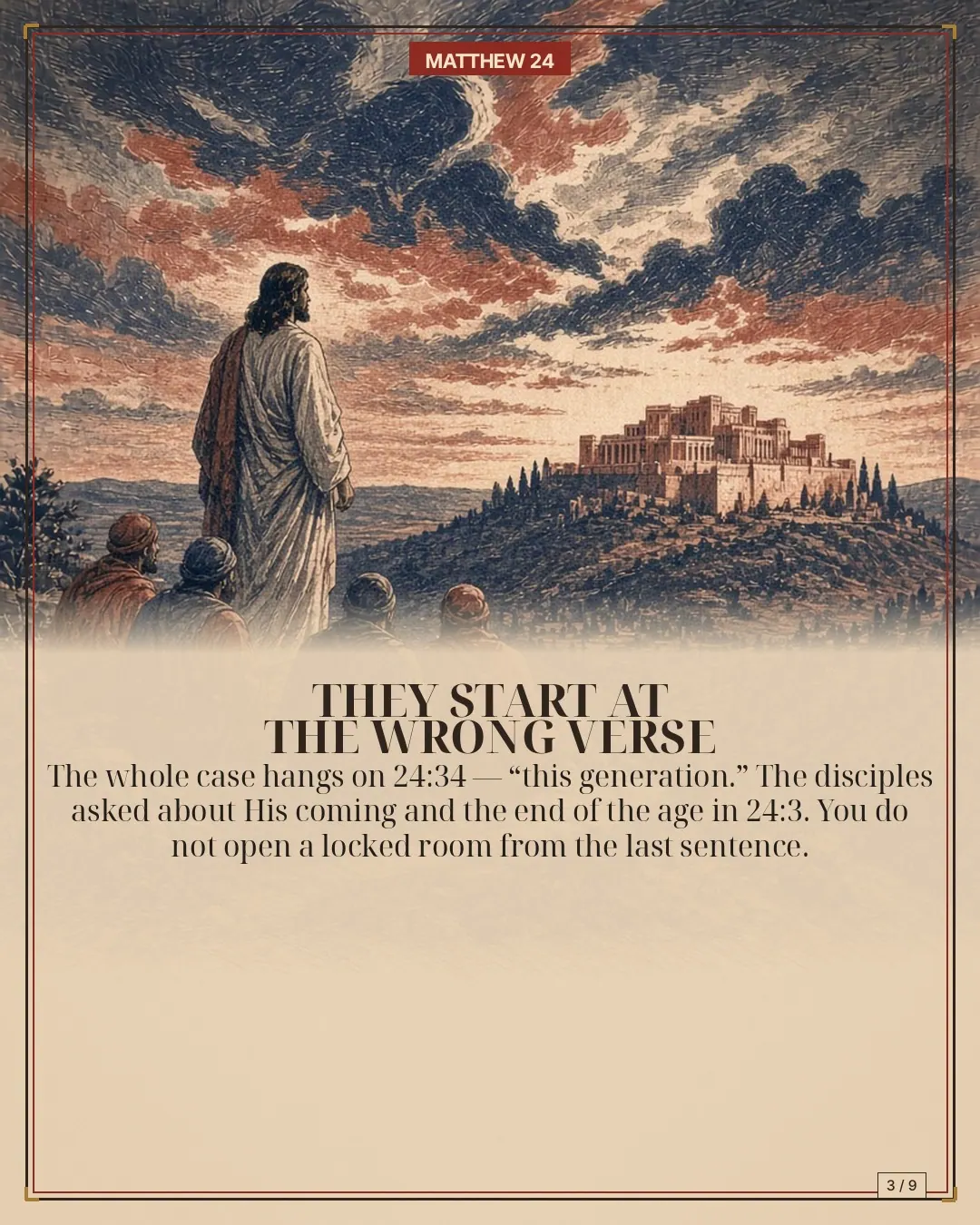 The Preterism Paradox.: slide 3 of 9