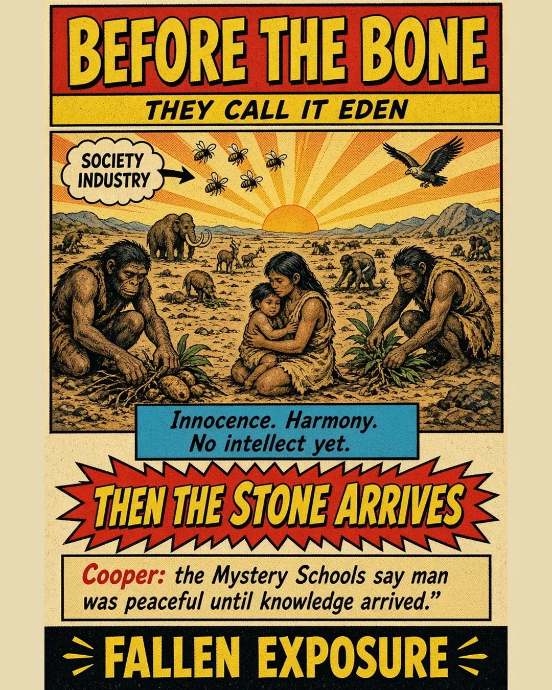 MYSTERY BABYLON — ISSUE 1: DAWN OF MAN: slide 4 of 10