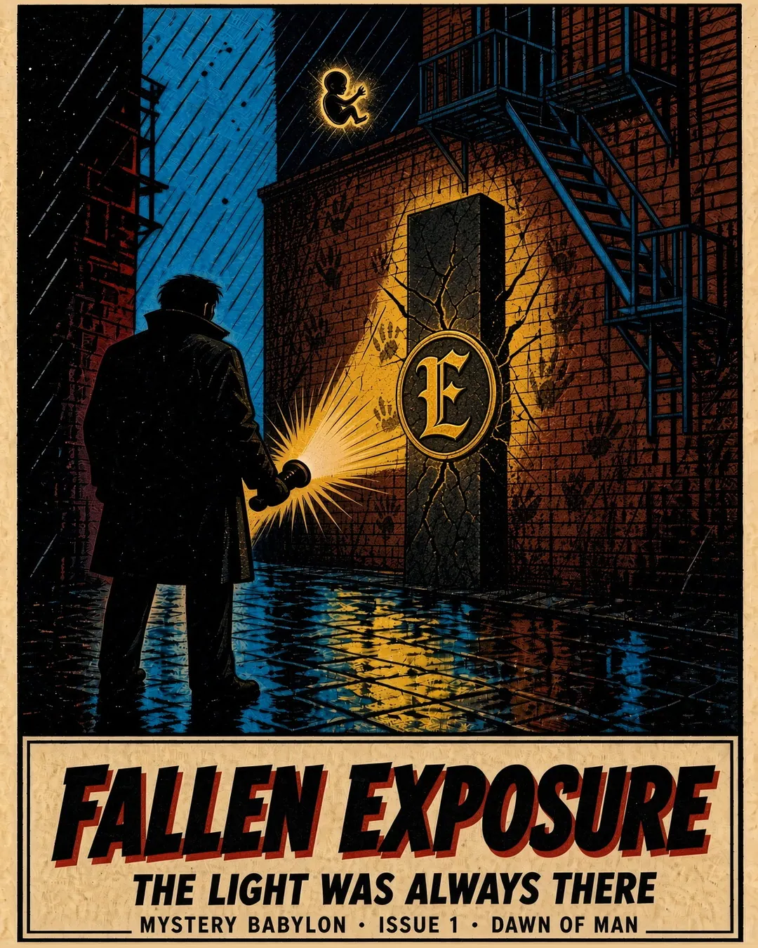 MYSTERY BABYLON — ISSUE 1: DAWN OF MAN: slide 10 of 10