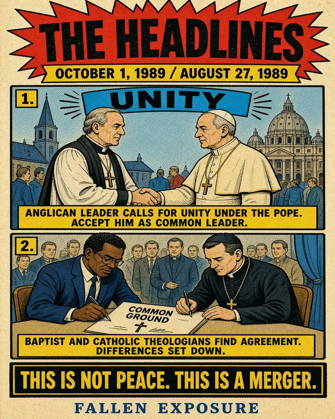 MYSTERY BABYLON — EPISODE 8: ECUMENISM: slide 2 of 10