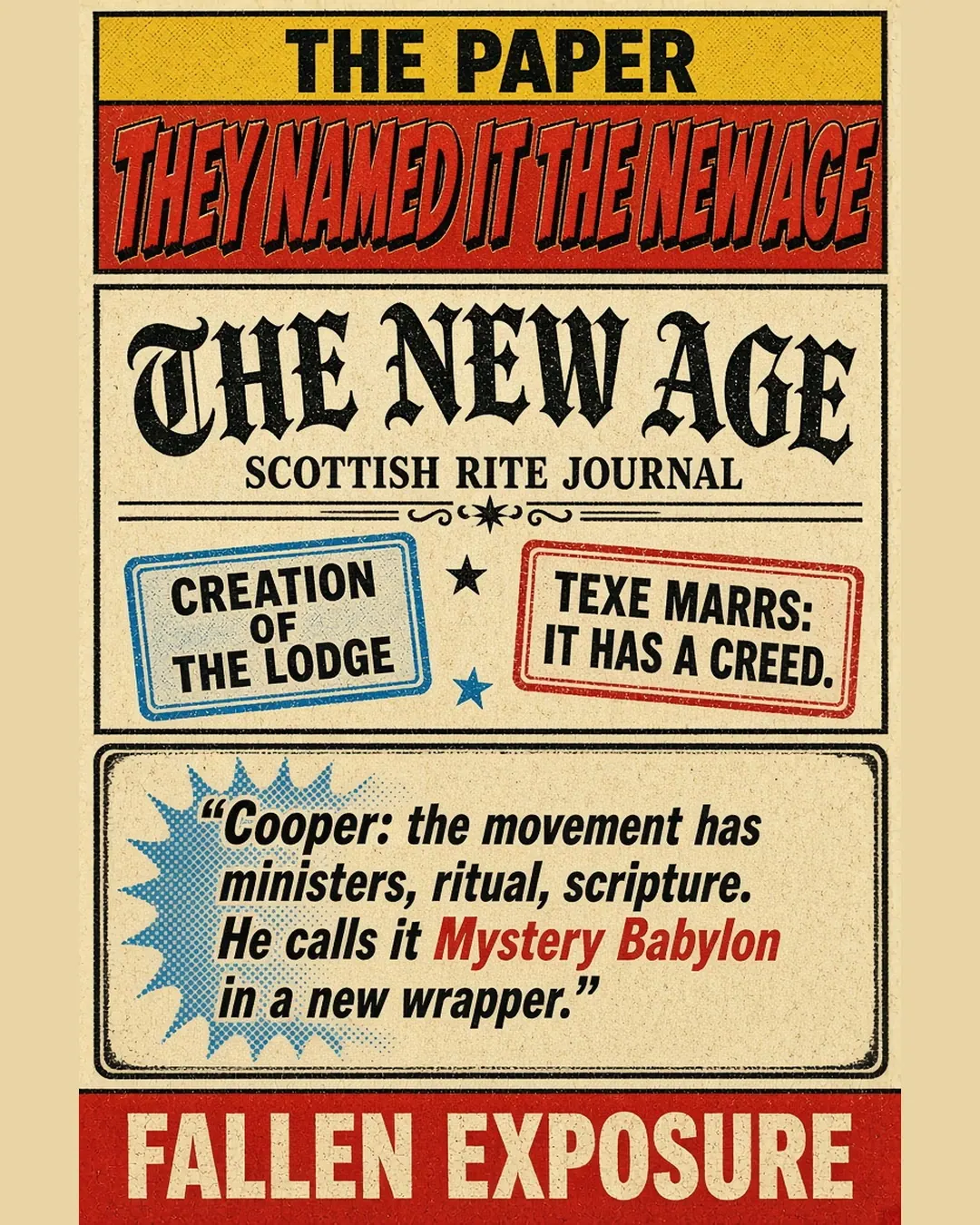 NEW WORLD ORDER AND MASONRY: slide 7 of 10
