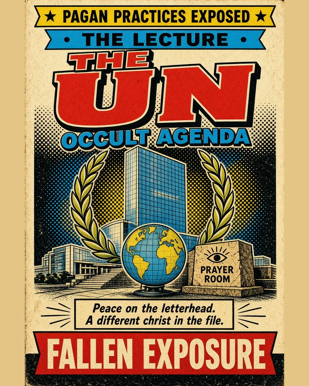 THE UN. OCCULT AGENDA.: slide 1 of 10