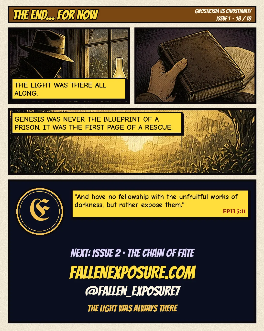Issue 1: The Prison That Wasn't: slide 18 of 18