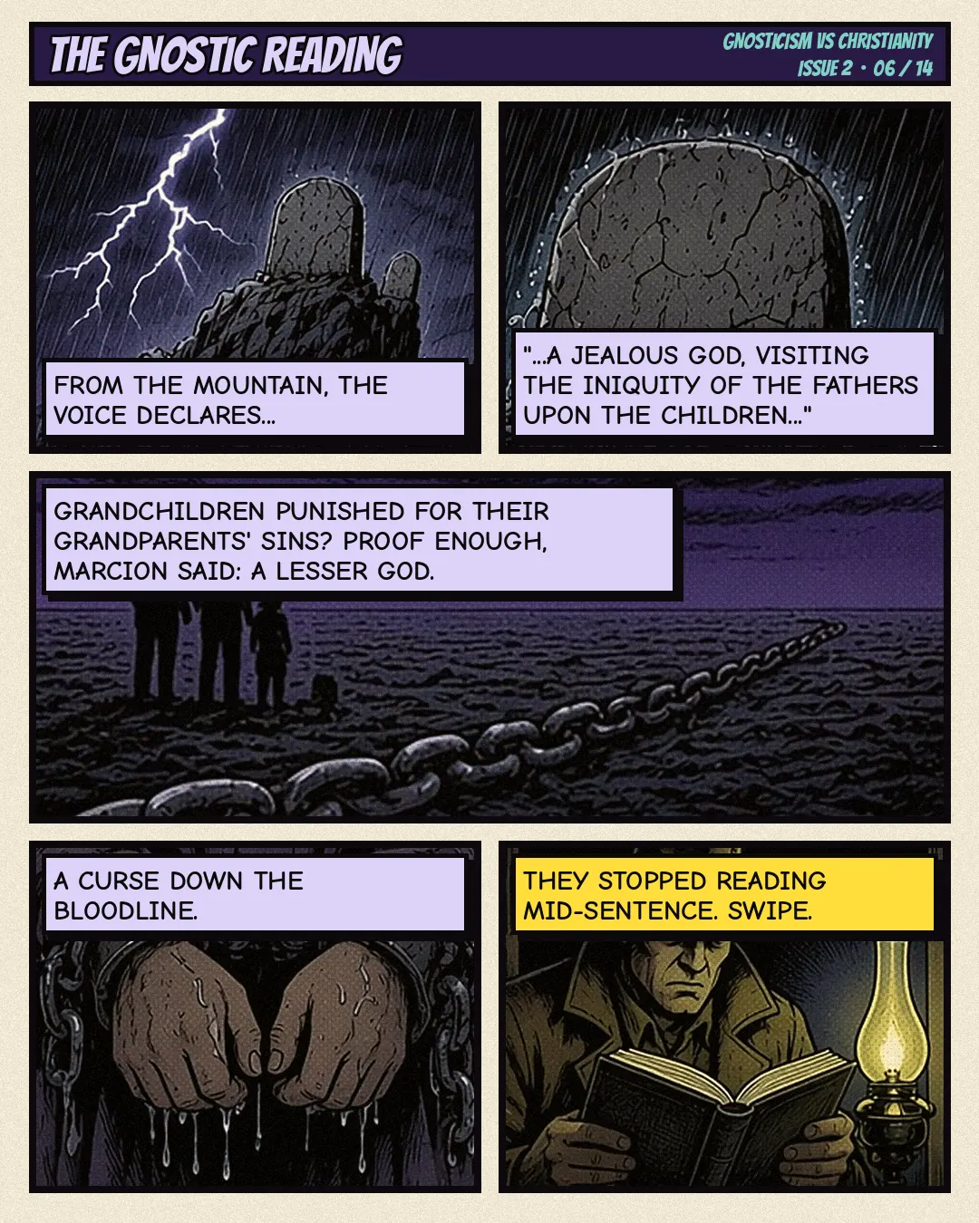 Issue 2: The Chain of Fate: slide 6 of 14