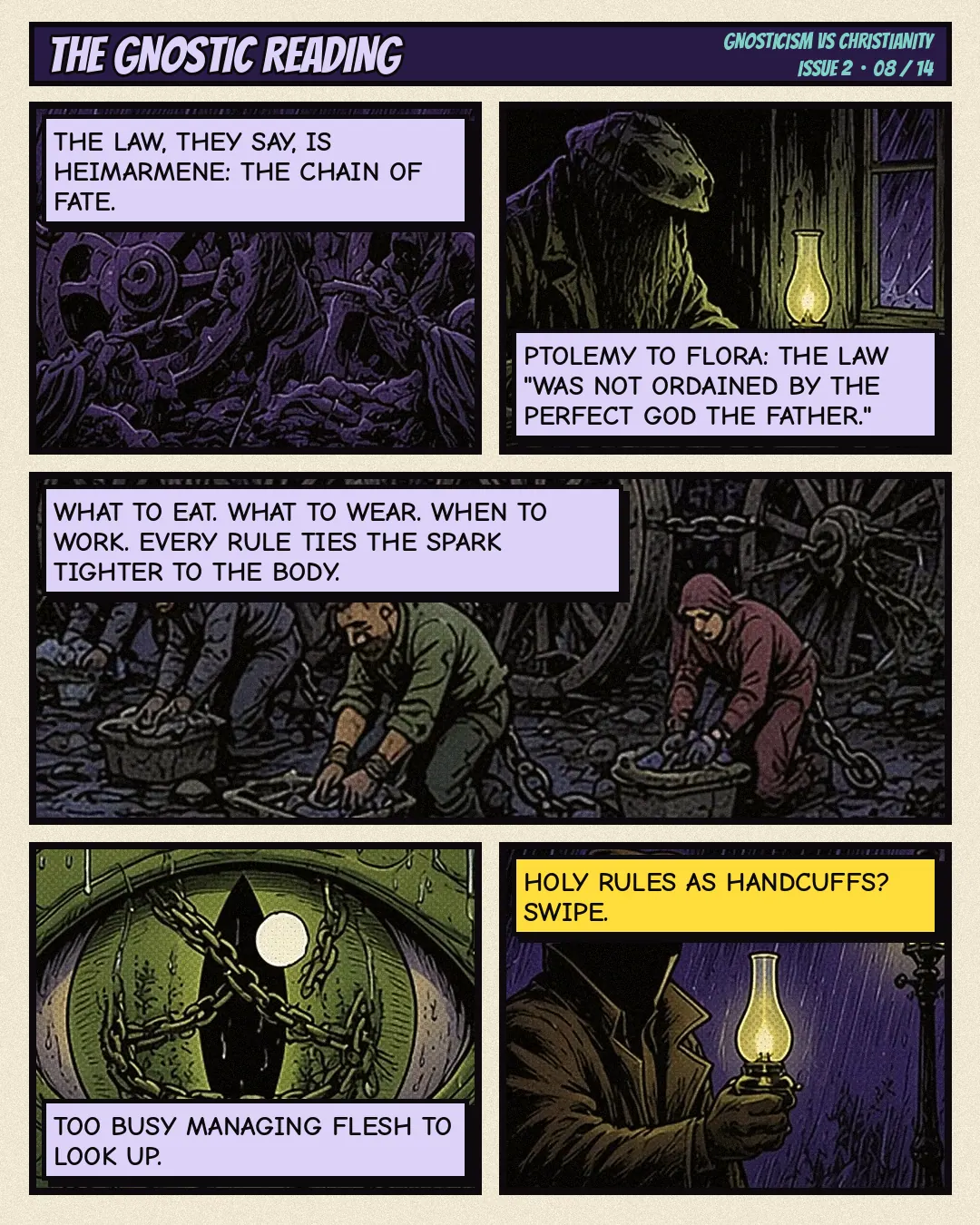 Issue 2: The Chain of Fate: slide 8 of 14