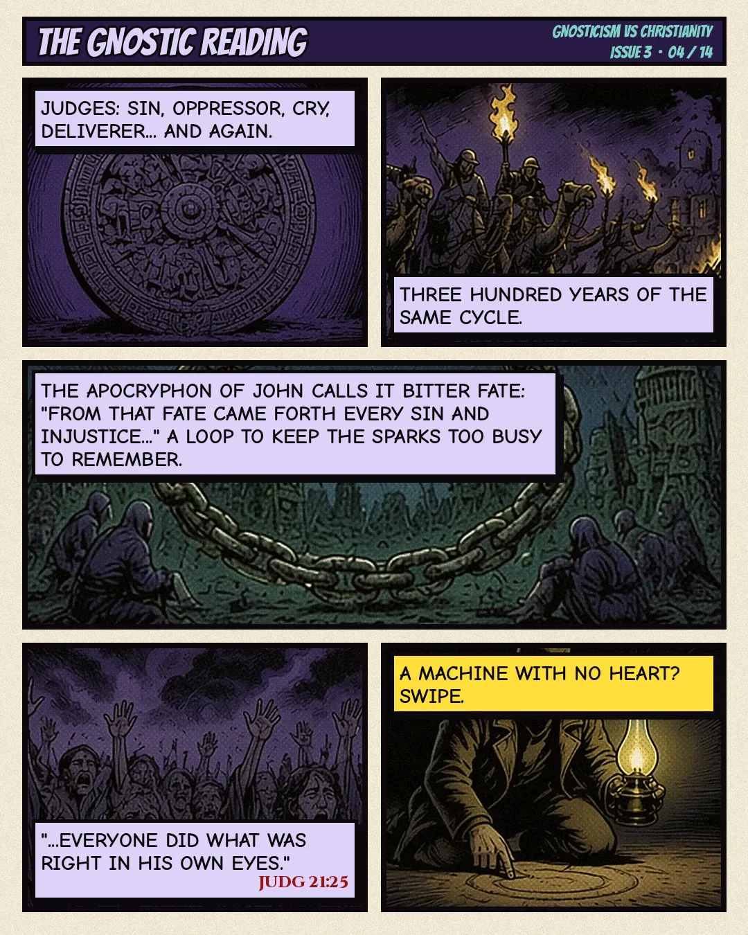 Issue 3: The Cage in Operation: slide 4 of 14