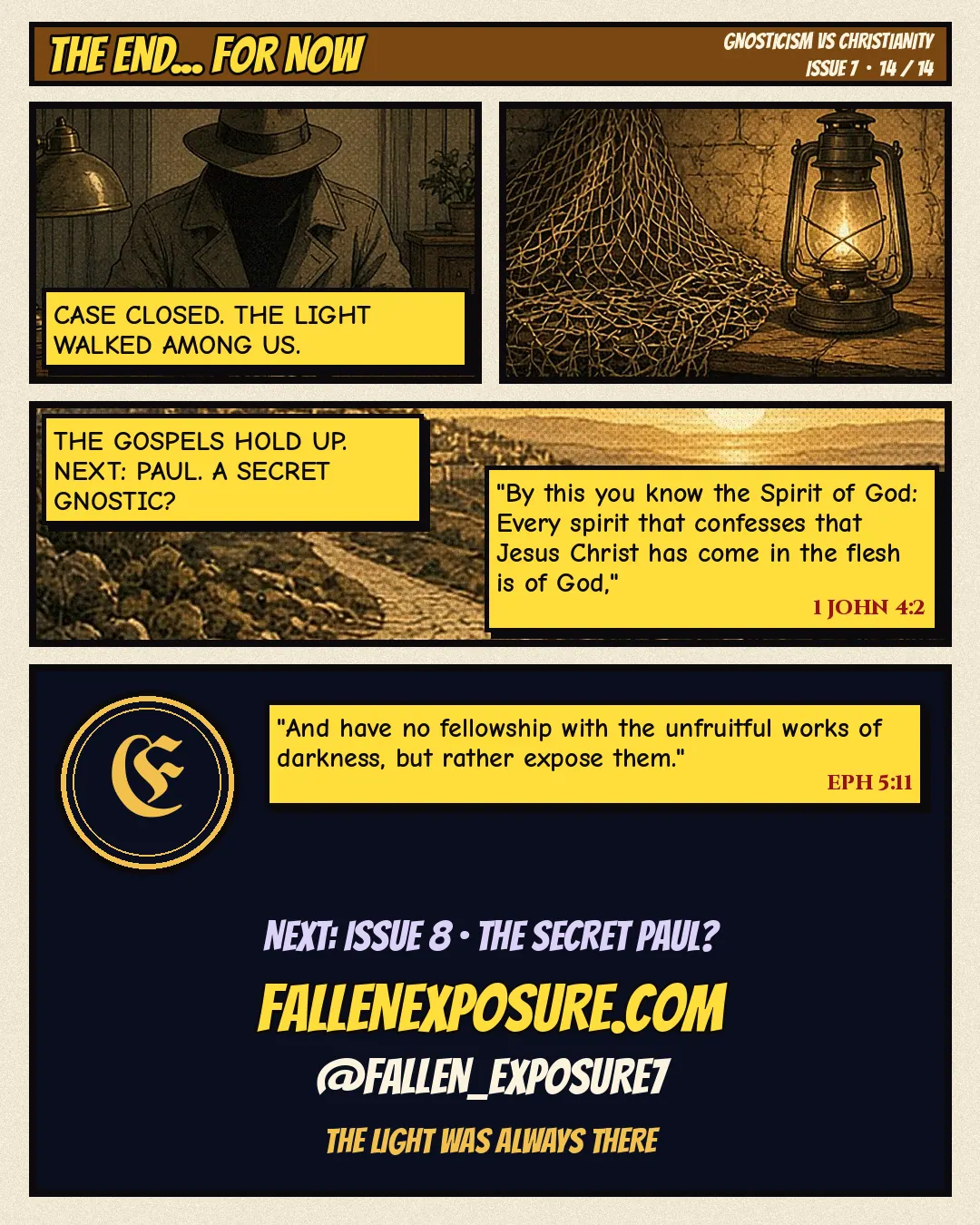 Issue 7: The Illuminator?: slide 14 of 14