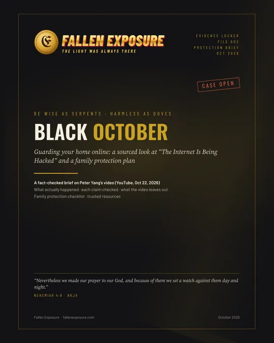 Cover: Black October: Guarding Your Home Online