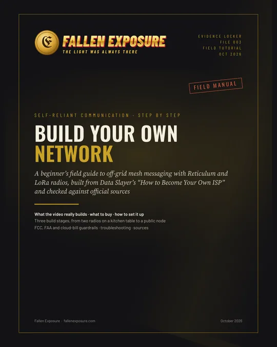 Cover: Build Your Own Network